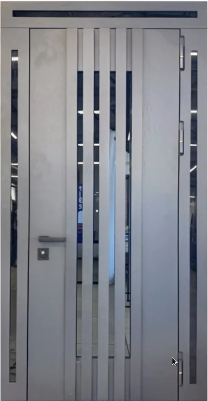 Входная дверь Zitadelle-12 (Порошковое напыление / Ламинат)