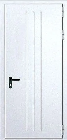 Противопожарная дверь Fahrenheit-60-17 (Противопожарная МДФ) - внешняя сторона