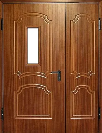 Противопожарная дверь Fahrenheit-60-8 (Противопожарная МДФ) - внешняя сторона