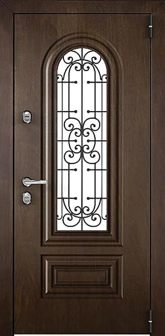 Входная дверь Gestober-7 (МДФ Филенчатый / Порошковое напыление) - внешняя сторона