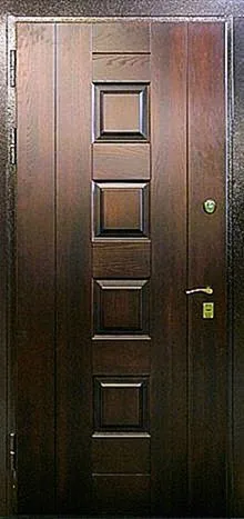 Входная дверь Stramm-6 (МДФ ПВХ / Массив дерева) - внутренняя сторона